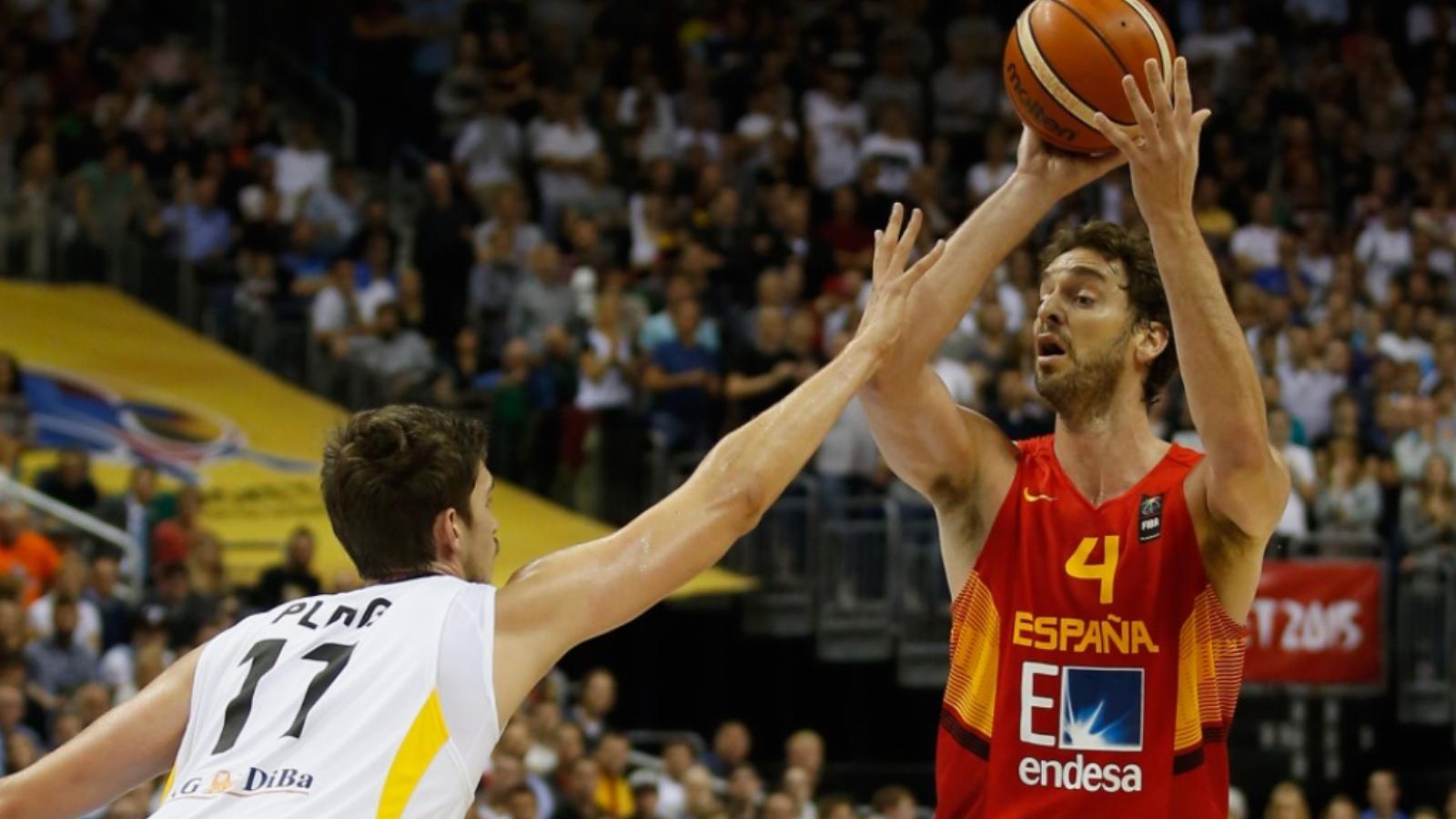 Pau Gasol (jobbra) győzelemre vezette Spanyolországot
FOTÓ: EUROPRESS/GETTY IMAGES/BORIS STREUBEL BONGARTS