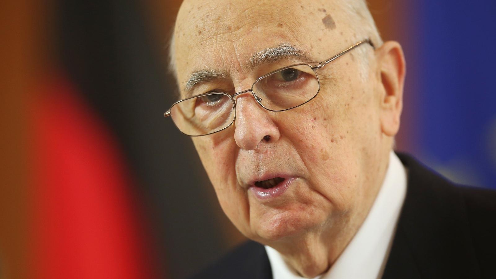 Giorgio Napolitano FOTÓ: Sean Gallup/Getty Images