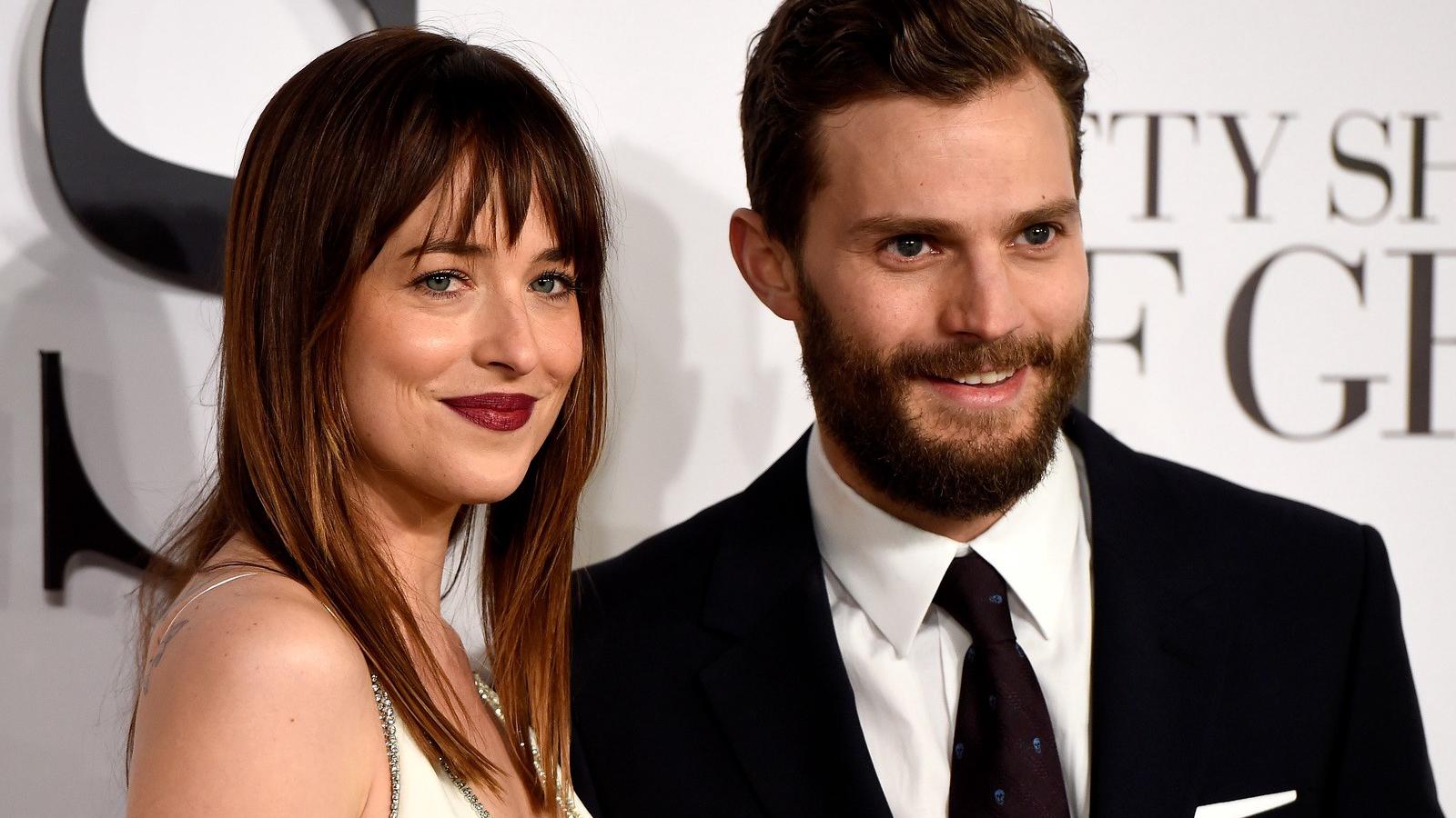 A két főszereplő, Dakota Johnson és Jamie Dornan biztosan visszatér a folytatásban. FOTÓ: Ian Gavan/Getty Images