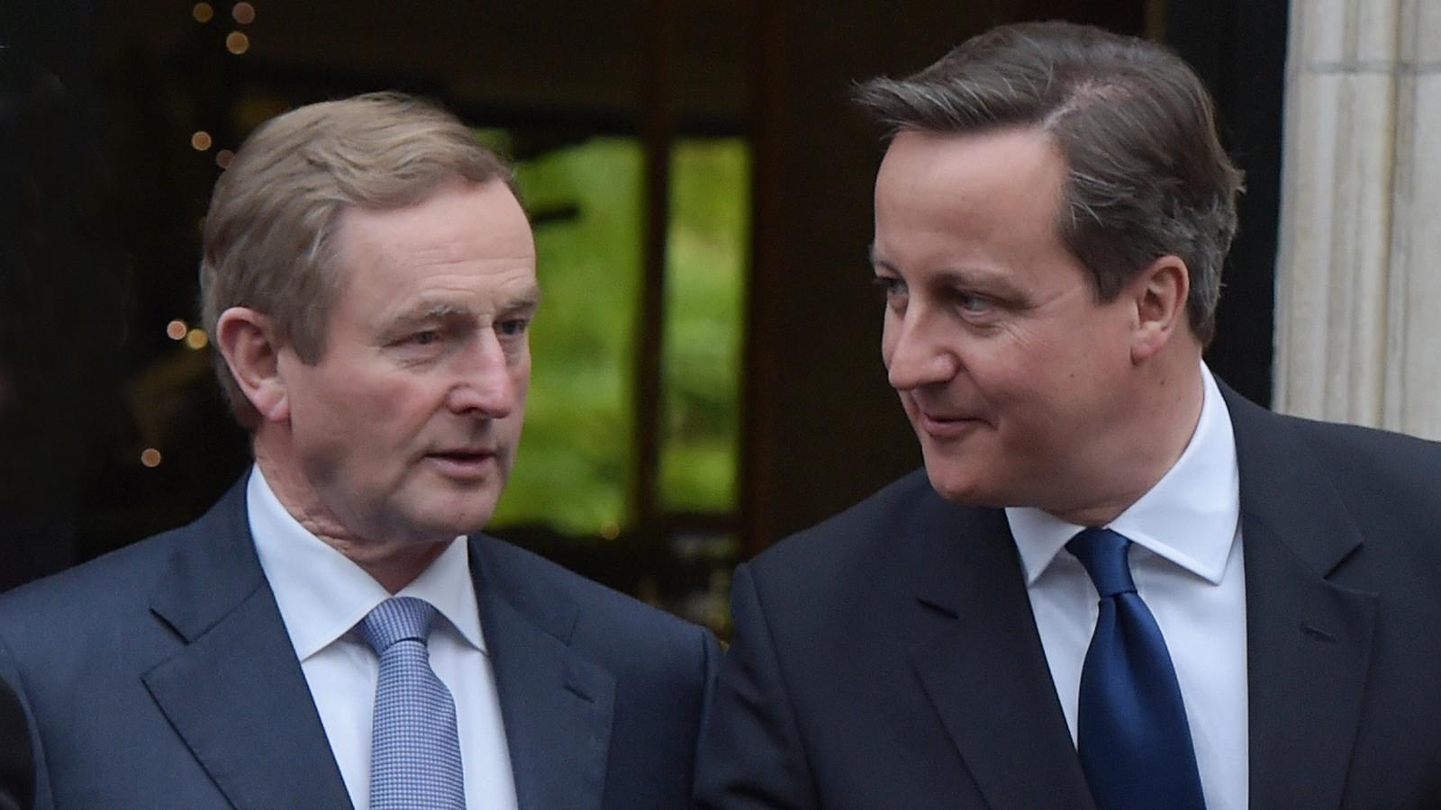 Enda Kenny és Cameron egy korábbi felvételen. FOTÓ: Charles McQuillan/Getty Images