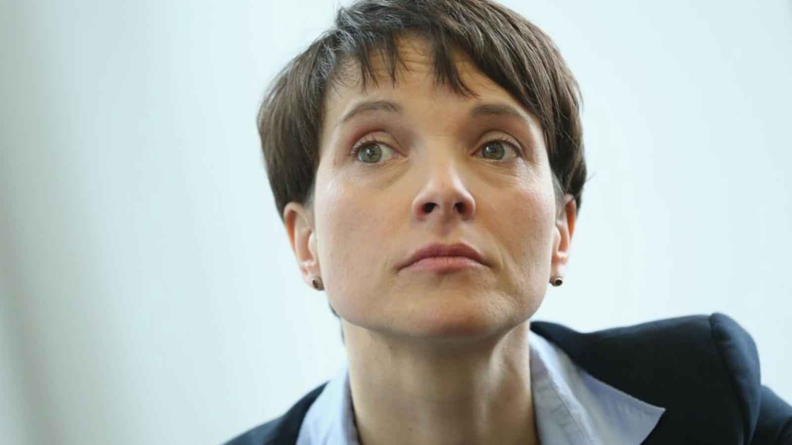 Frauke Petry tegnap saját hétfői szavait cáfolta meg FOTÓ: EUROPRESS/GETTY IMAGES/SEAN GALLUP