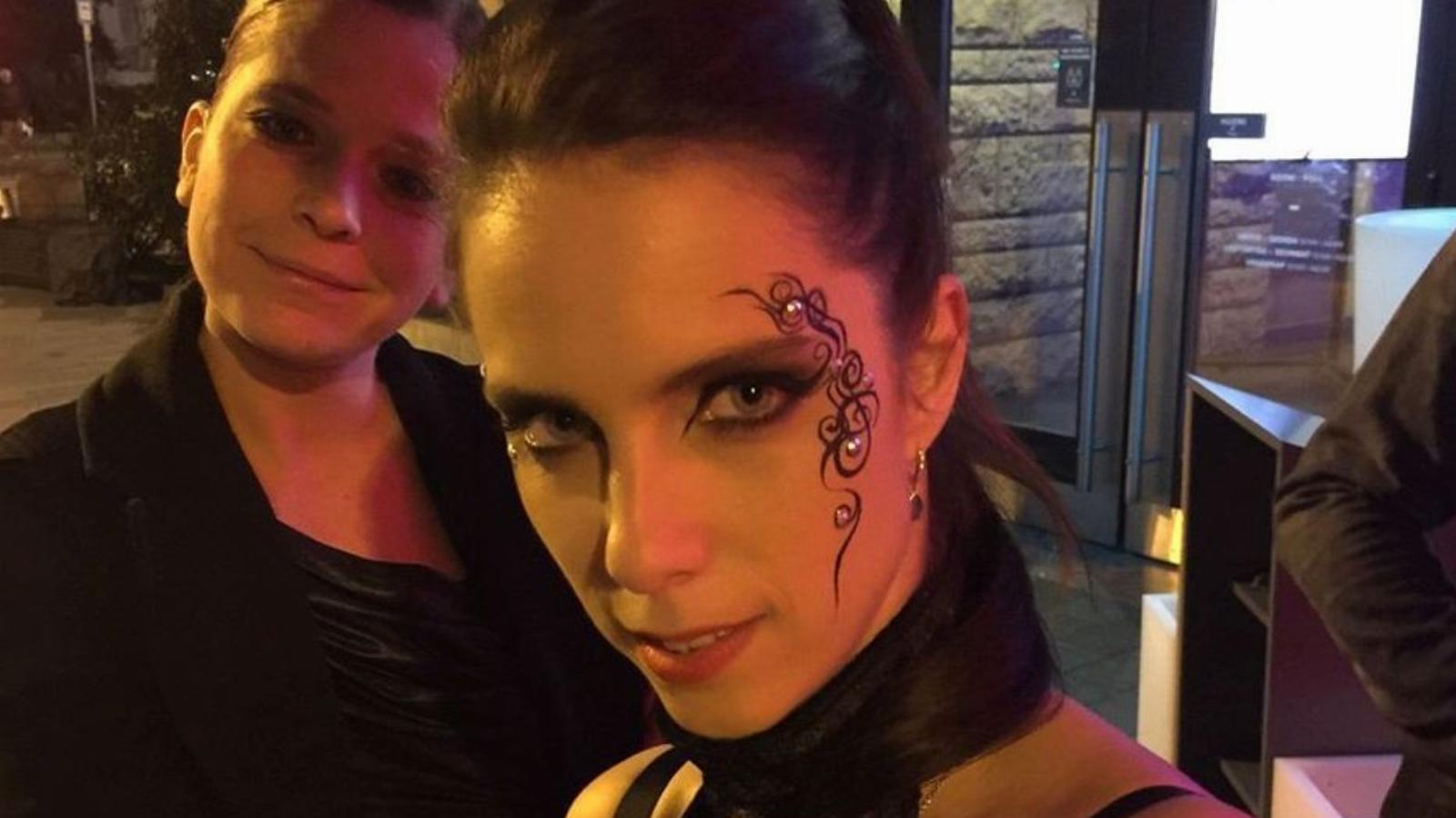 Rogánné, a wamp - Kaminski Fanny társaságában Forrás: Rogán Cecília/Facebook