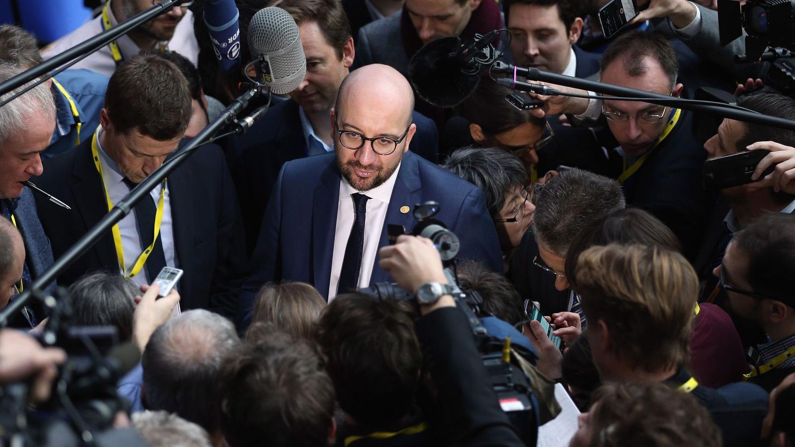 Charles Michel belga kormányfő „torkig van” a válsággal FOTÓ: EUROPRESS/GETTY IMAGES/DAN KITWOOD