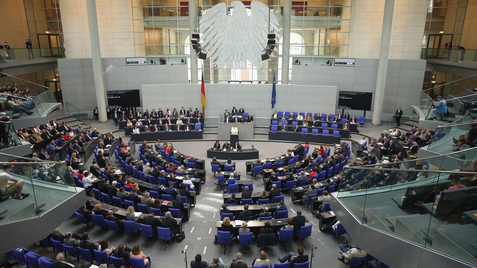 Angela Merkel is felszólalt az EU-csúcson. FOTÓ: Sean Gallup/Getty Images