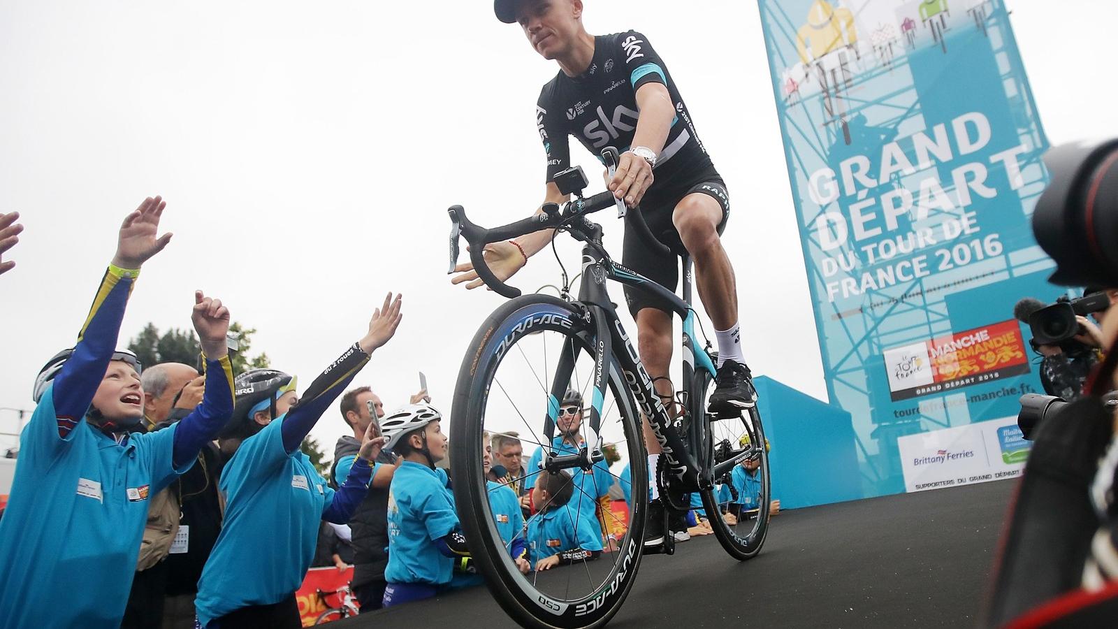 A címvédő Chris Froome versenyre kész FOTÓ: EUROPRESS/GETTY IMAGES/ALEX LIVESEY