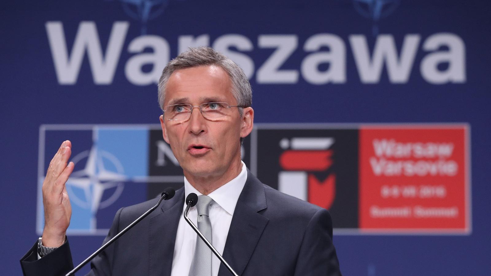 Jens Stoltenberg NATO-főtitkár vázolta fel a szövetség legfontosabb kihívásait FOTÓ: EUROPRESS/GETTY IMAGES/SEAN GALLUP