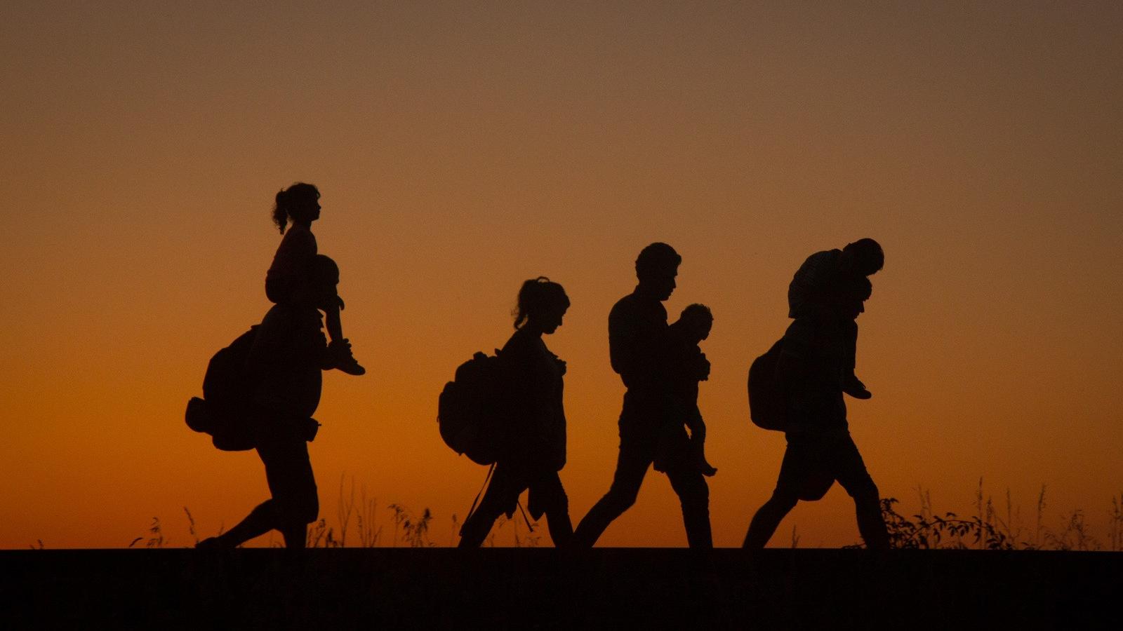 Menekülők - Fotó: Matt Cardy/Getty Images