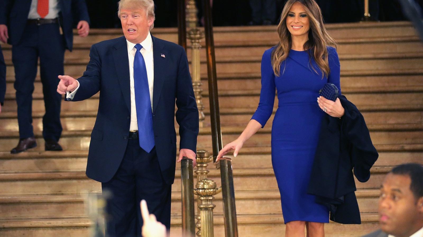 Donald Trump és Melania Trump. FOTÓ: Chip Somodevilla/Getty Images