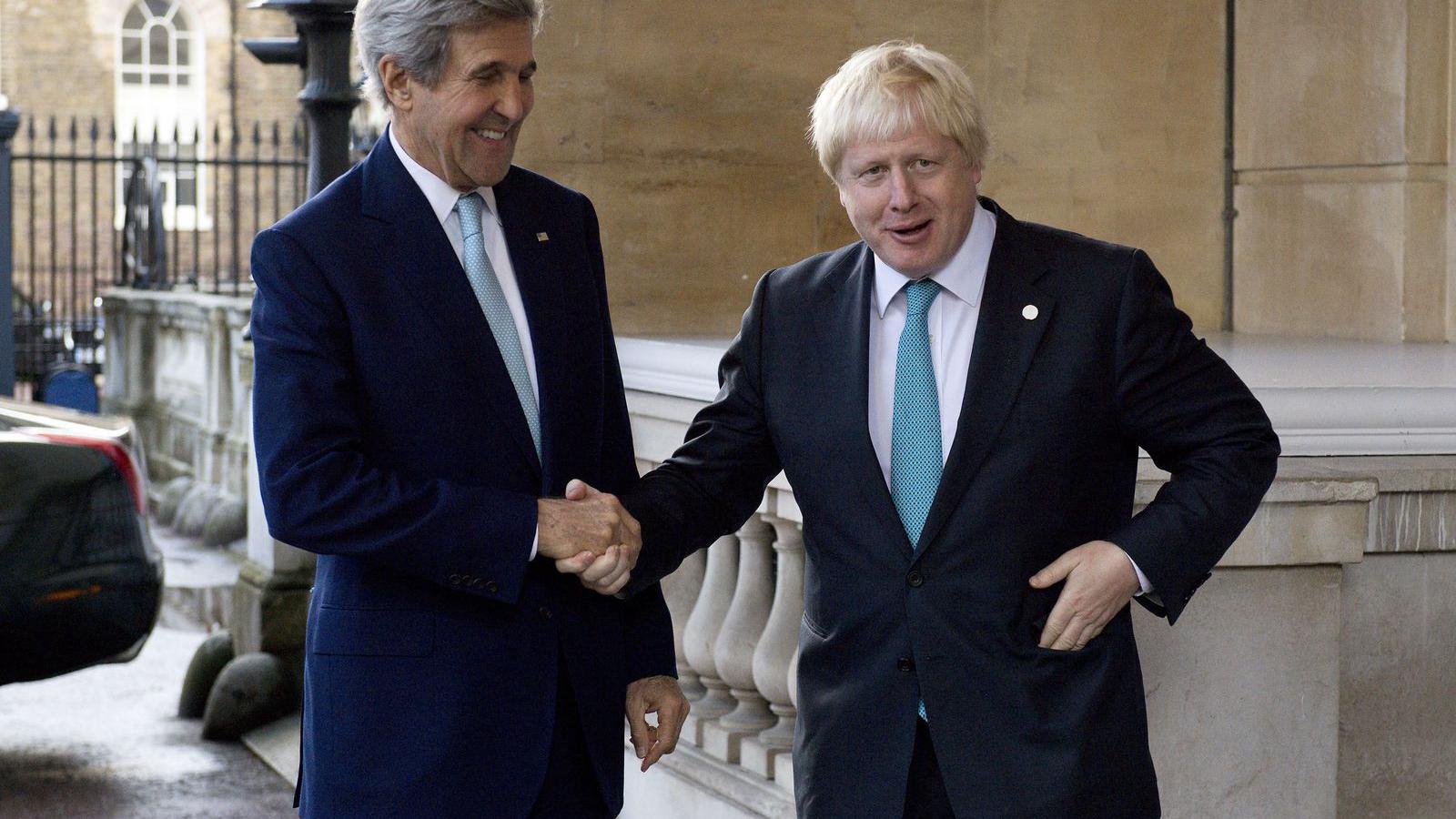 John Kerry és Boris Johnson a jemeni helyzetről is tárgyalt Londonban FOTÓ: EUROPRESS/GETTY IMAGES