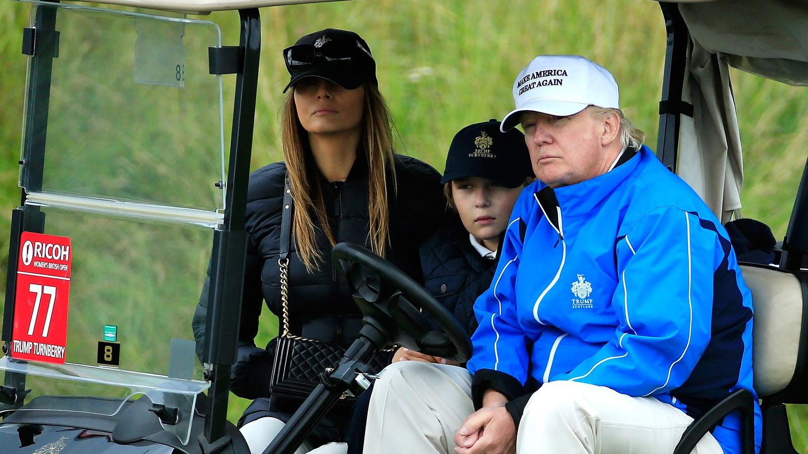 Trump a családdal. FOTÓ: David Cannon/Getty Images