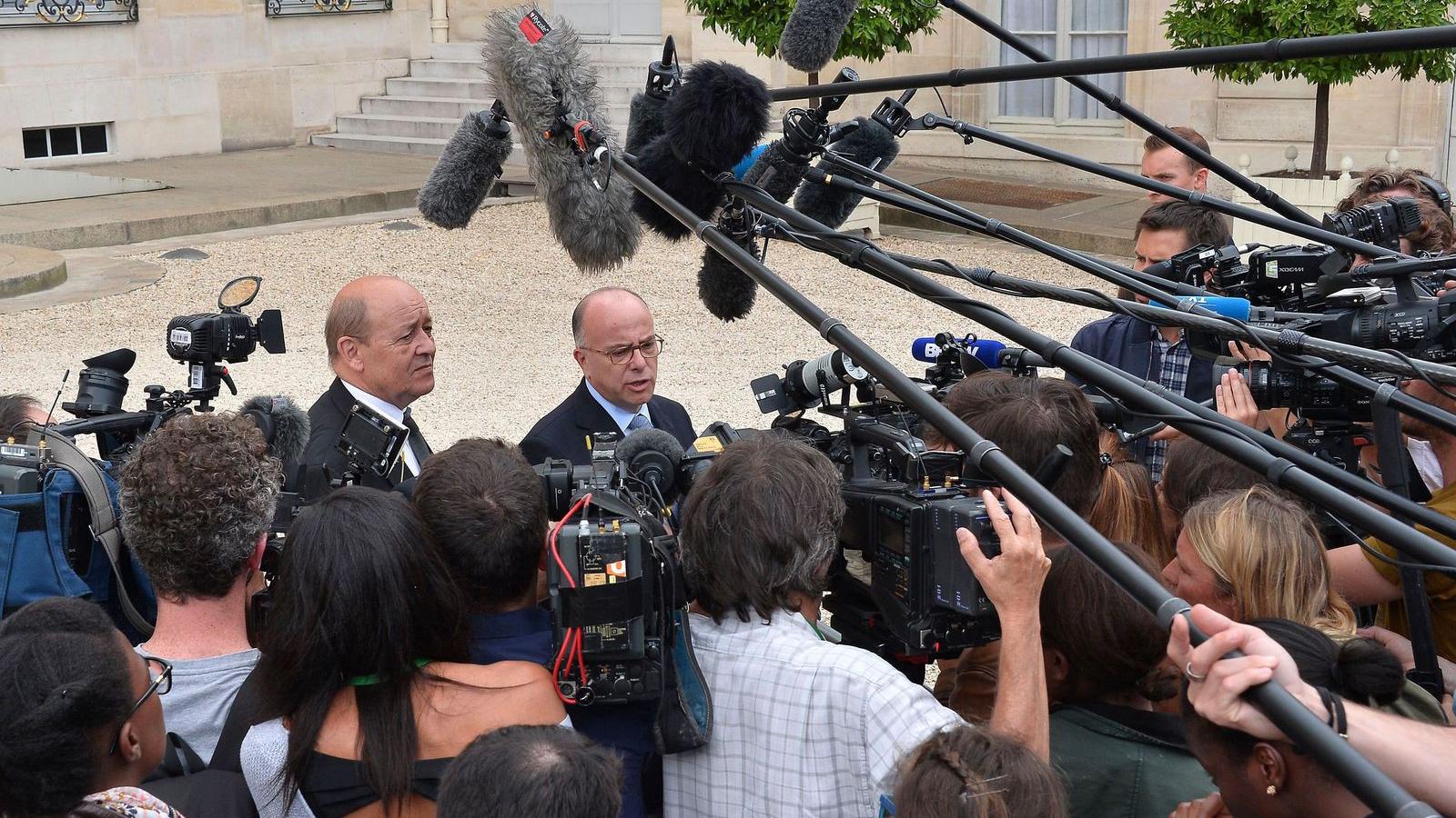 Belügyminiszterként a merényletek miatt a médiafigyelem középpontjába került FOTÓ: EUROPRESS/GETTY IMAGES/AURELIEN MEUNIER