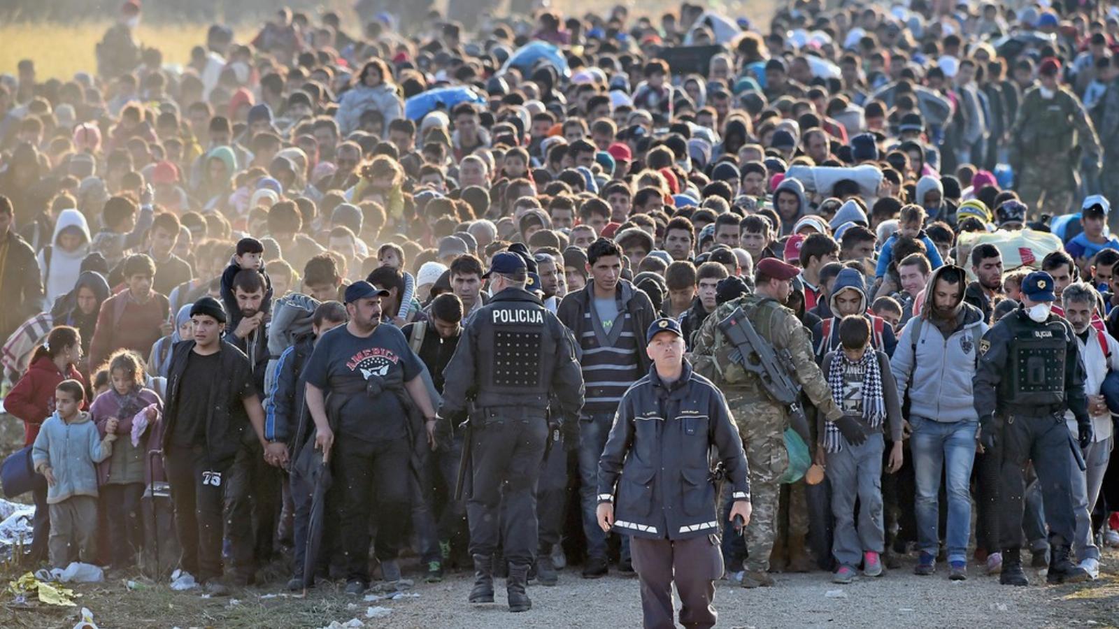 A 2015-ös menekültválság. FOTÓ: Getty Images