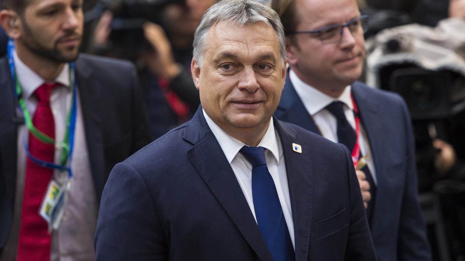 Orbán Viktor Brüsszelben. FOTÓ: Jack Taylor/Getty Images