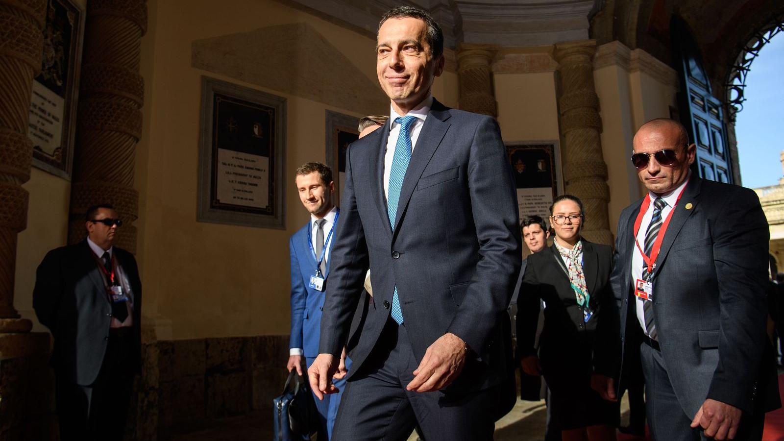 Christian Kern kancellár FOTÓ: EUROPRESS/GETTY IMAGES/LEON NEAL-POOL