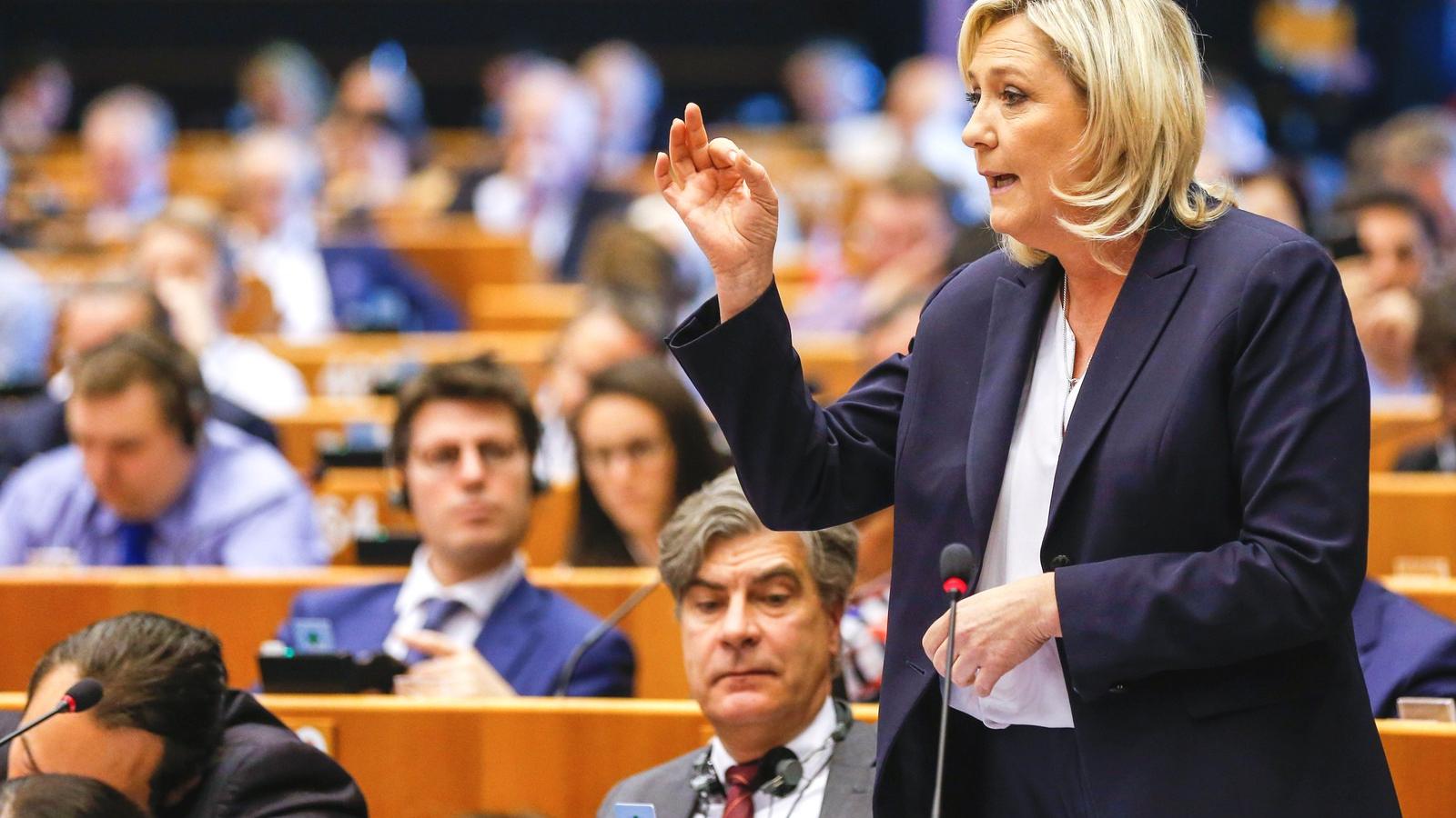 Marine le Pen a sajtót vádolja rágalmazással FOTÓ: EURÓPAI PARLAMENT