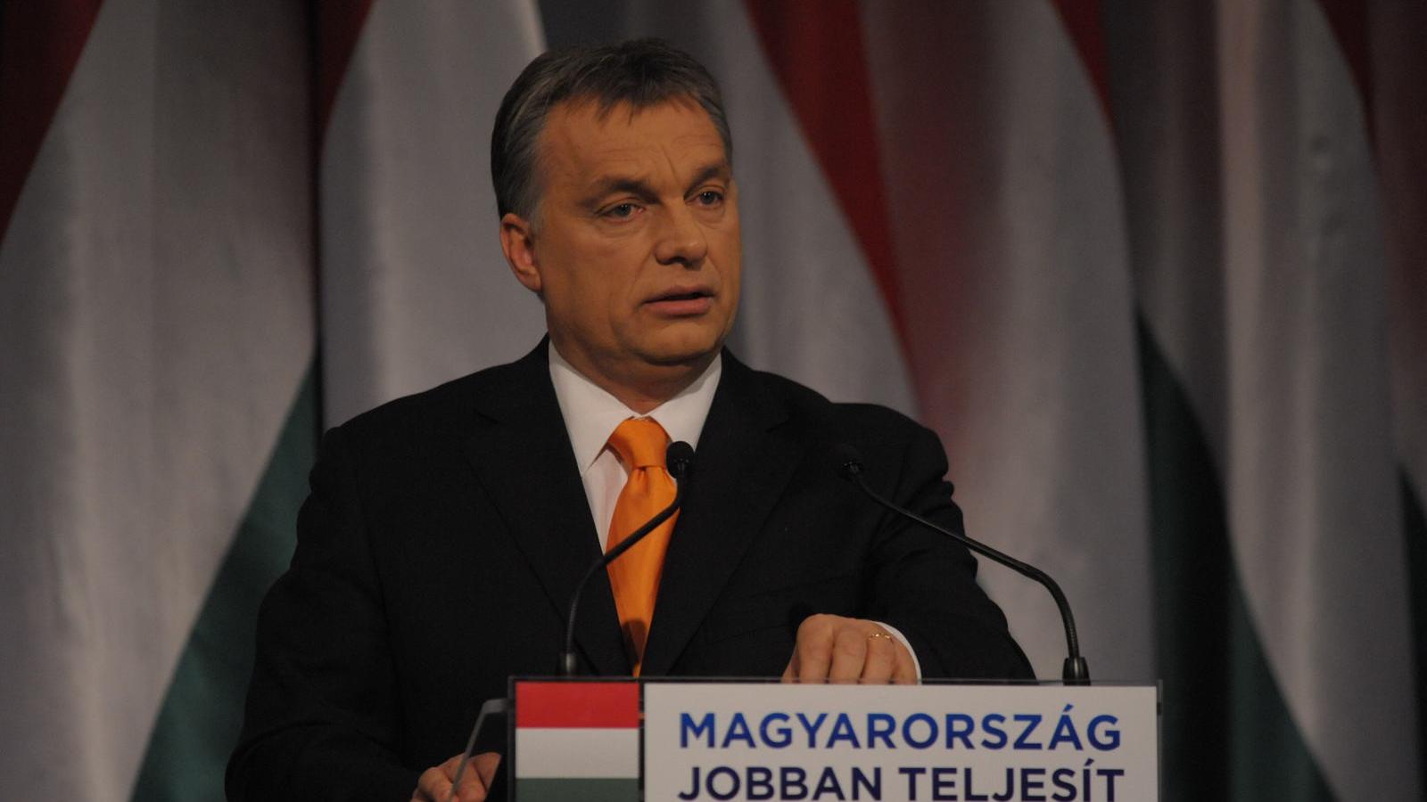 Orbán Viktor: "Ma már nem hátrálunk, hanem támadunk. Fotó: K2 Press/Népszava