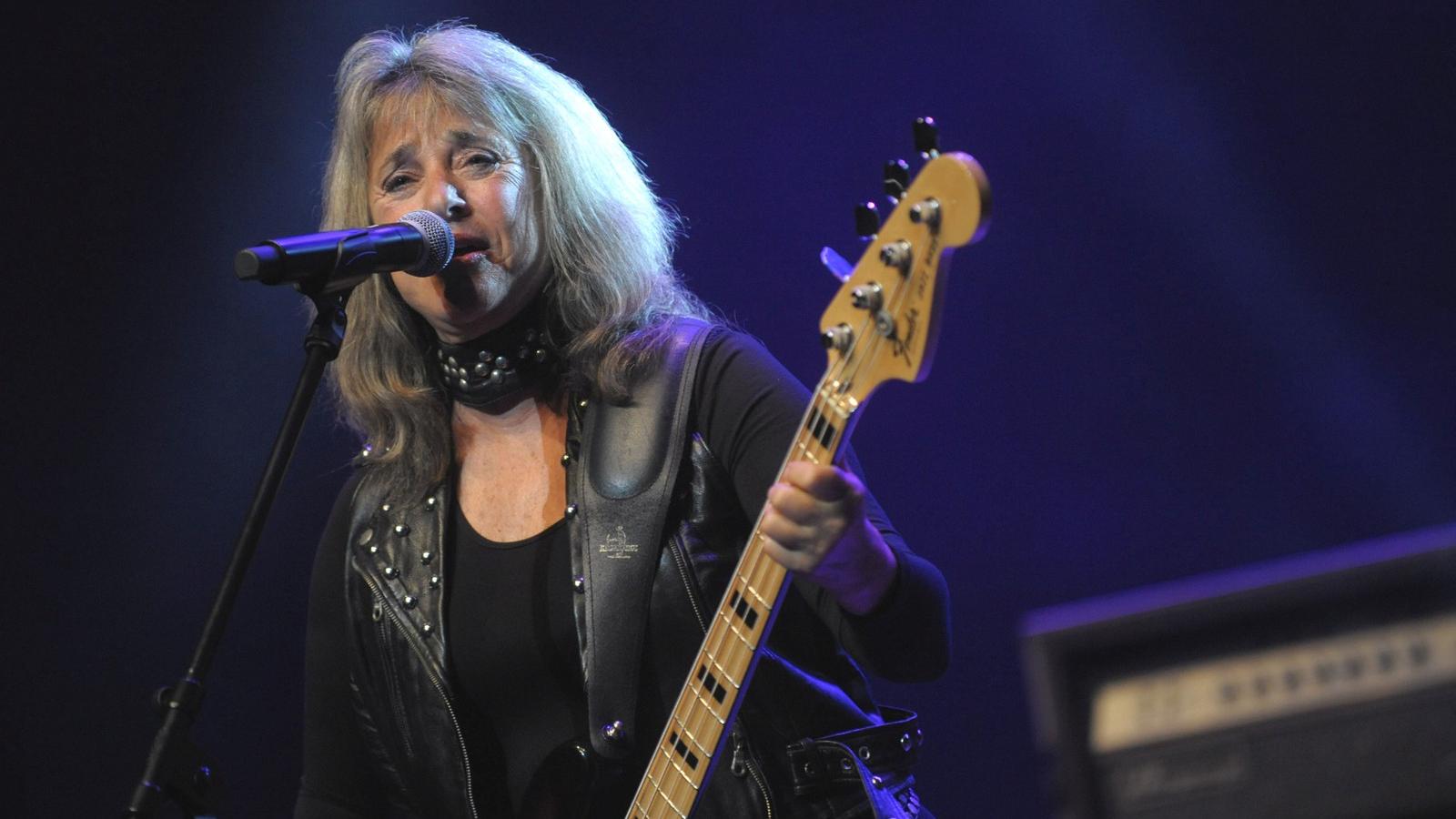 Suzi Quatrónak májusban jelent meg fikciós regénye: a The Hurricane- Fotó: Tóth Gergő, Népszava