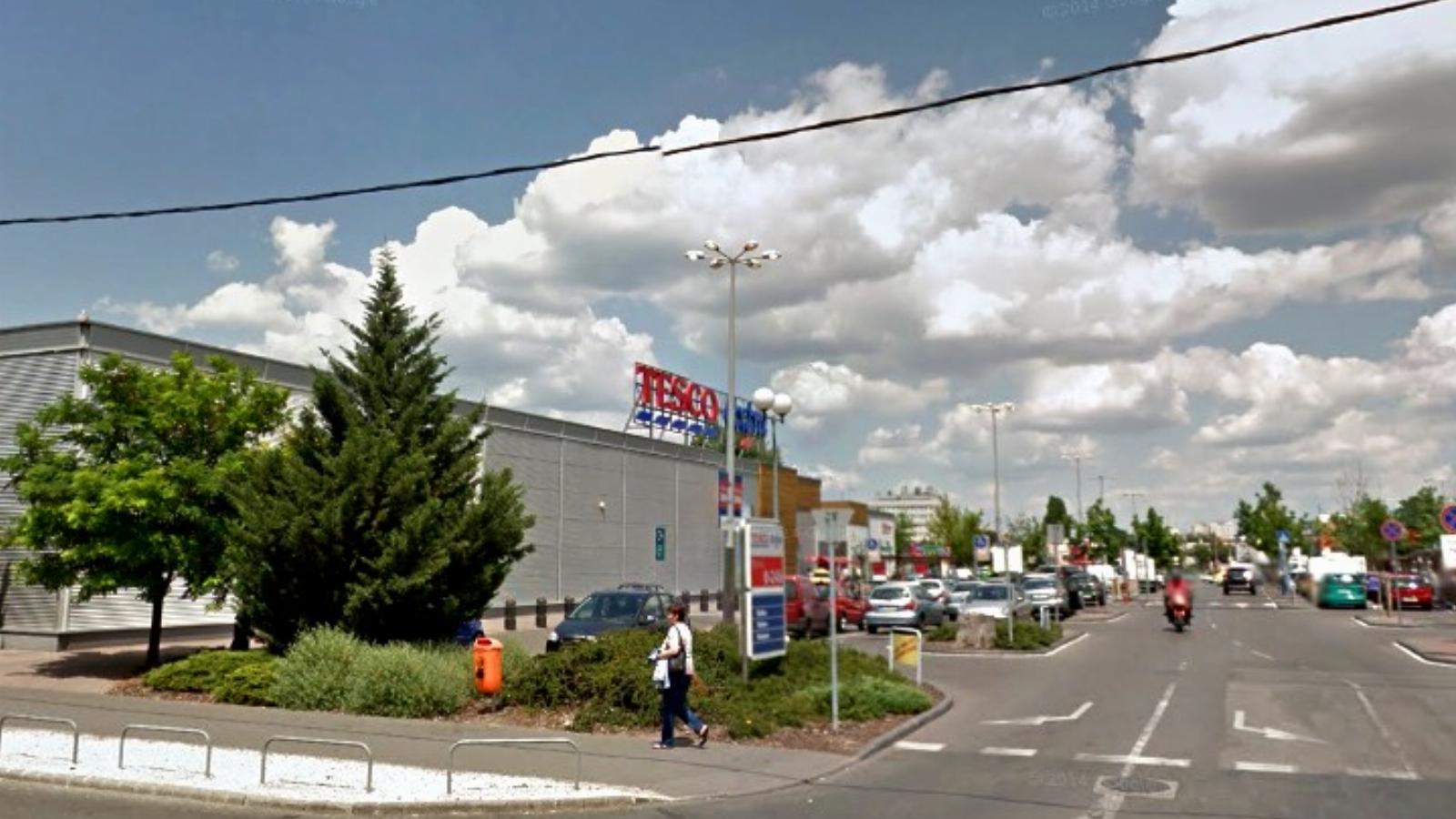 A demonstráció helyszíne - Forrás: Google Street View 