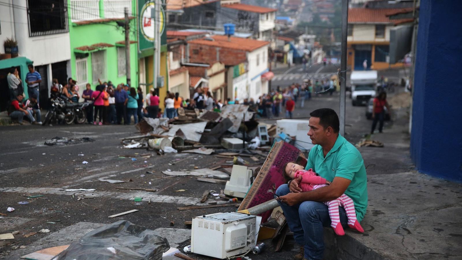 2014-es felvétel Venezuelából FOTÓ: John Moore/Getty Images