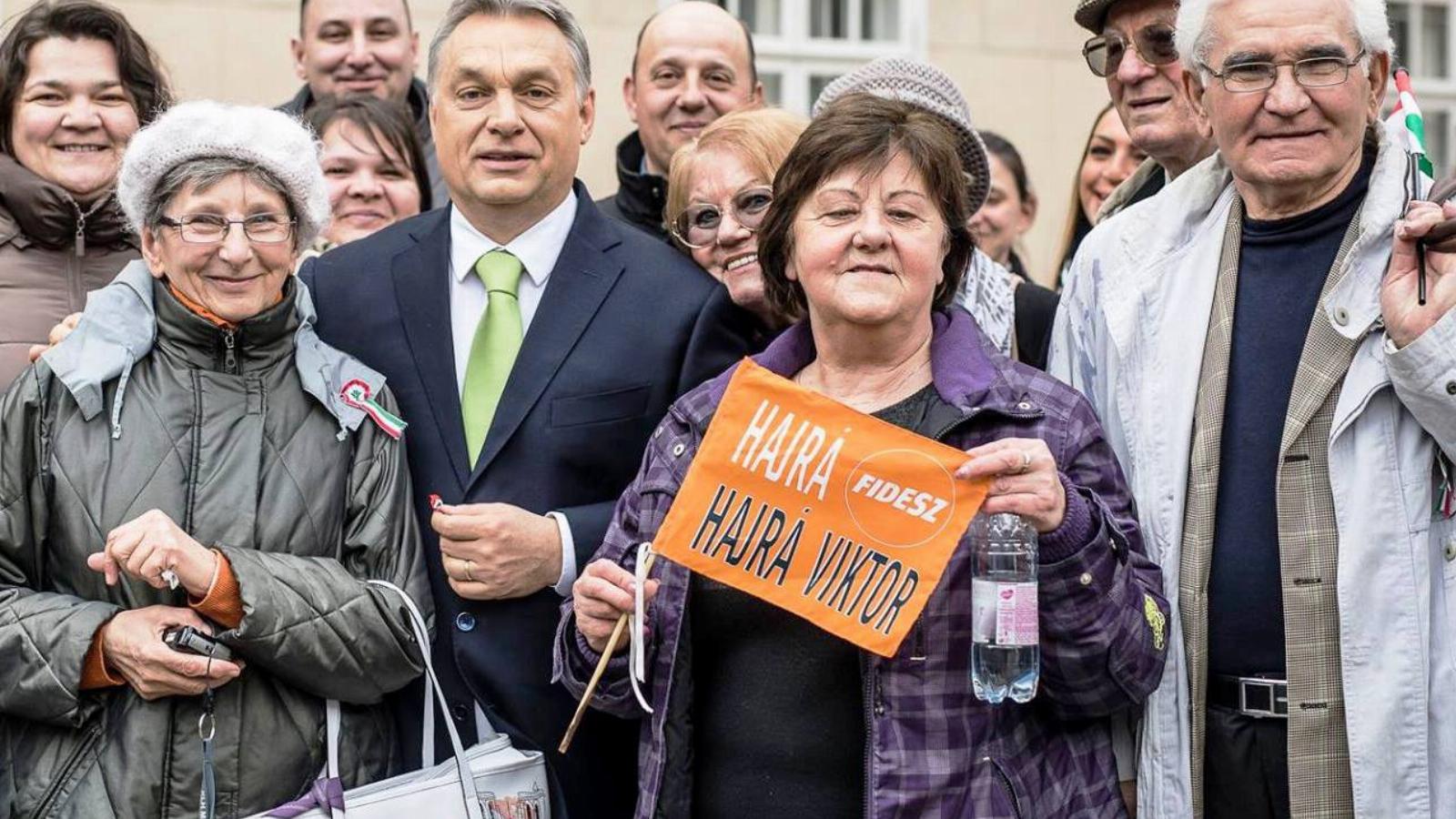 Orbán Viktor március 15-én Forrás: Facebook/Orbán Viktor