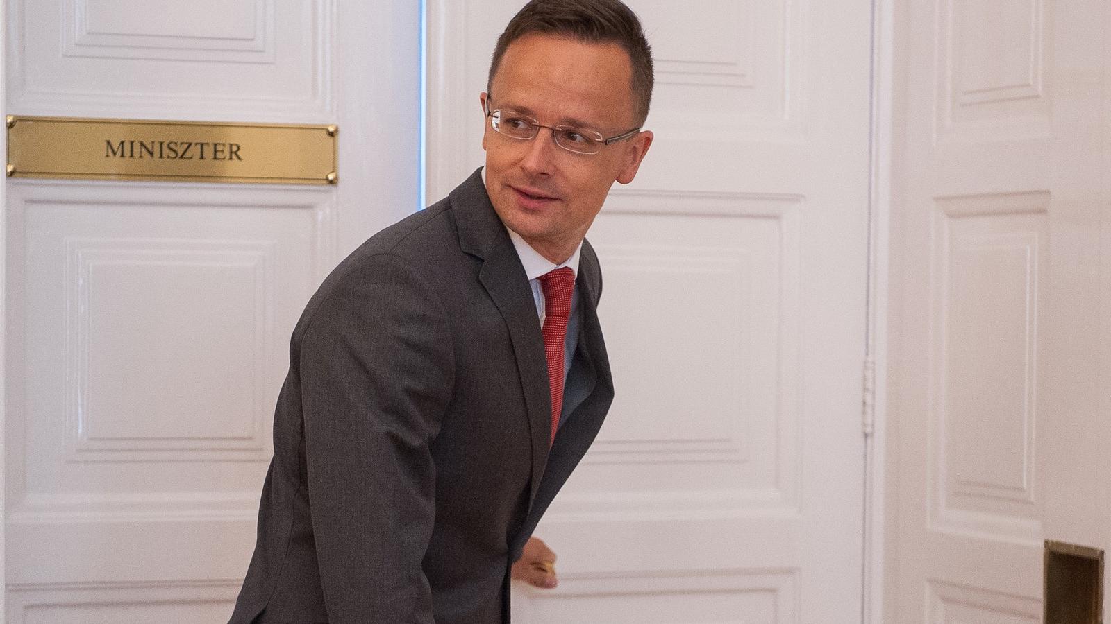 Szijjártó Péter FOTÓ: Molnár Ádám