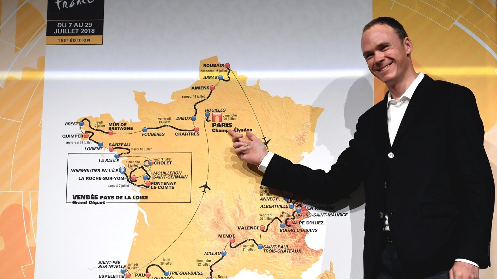 Chris Froome ötödször nyerne a versenyen Fotó: AFP/Philippe Lopez