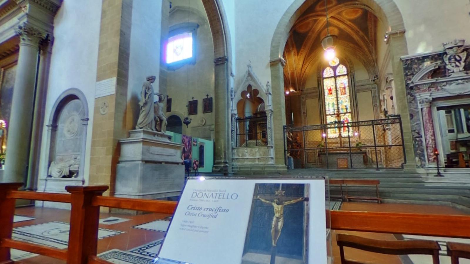 A Santa Croce belülről - Google Street View