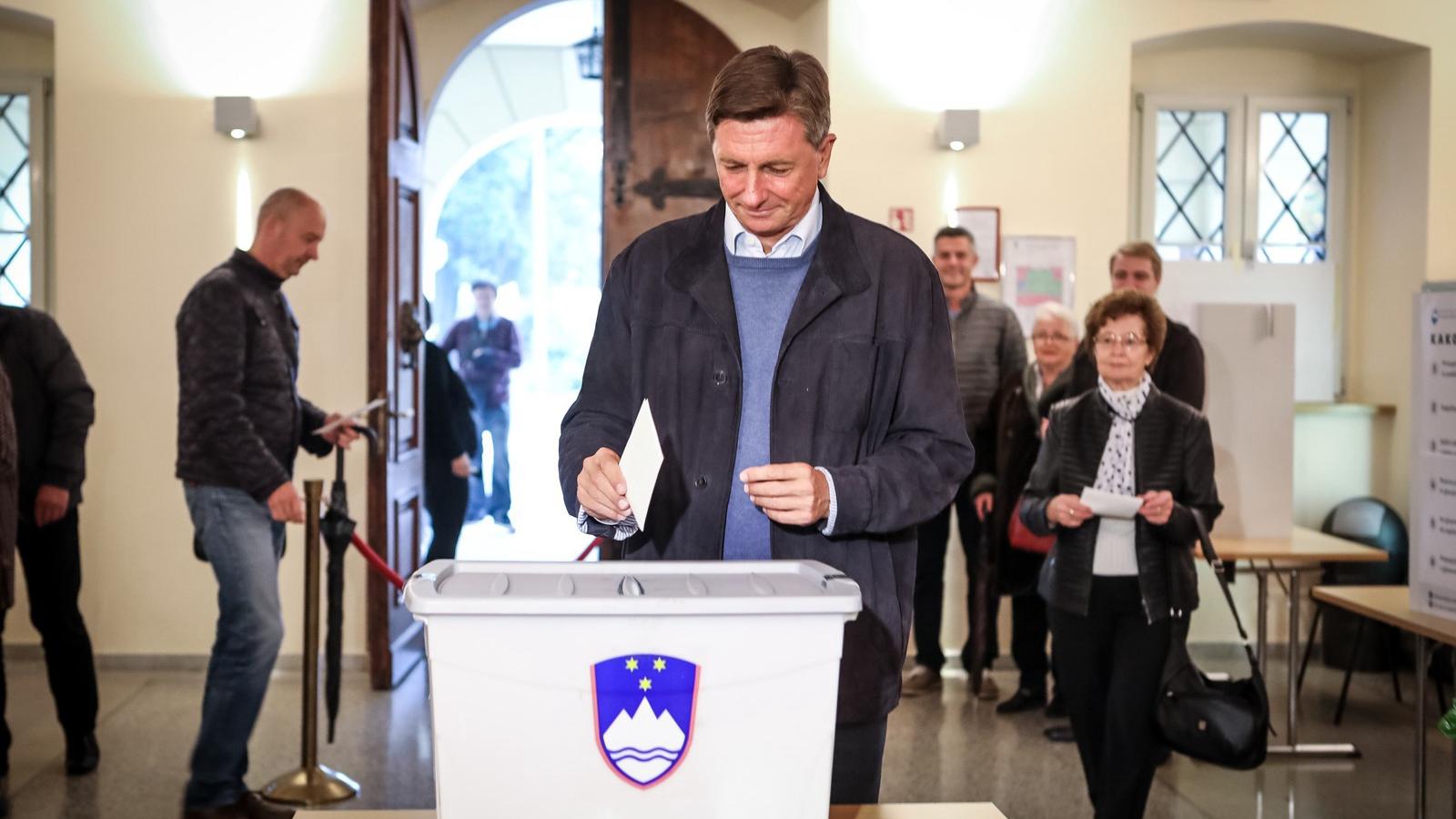 Borut Pahor FOTÓ: Ales Beno / ANADOLU AGENCY