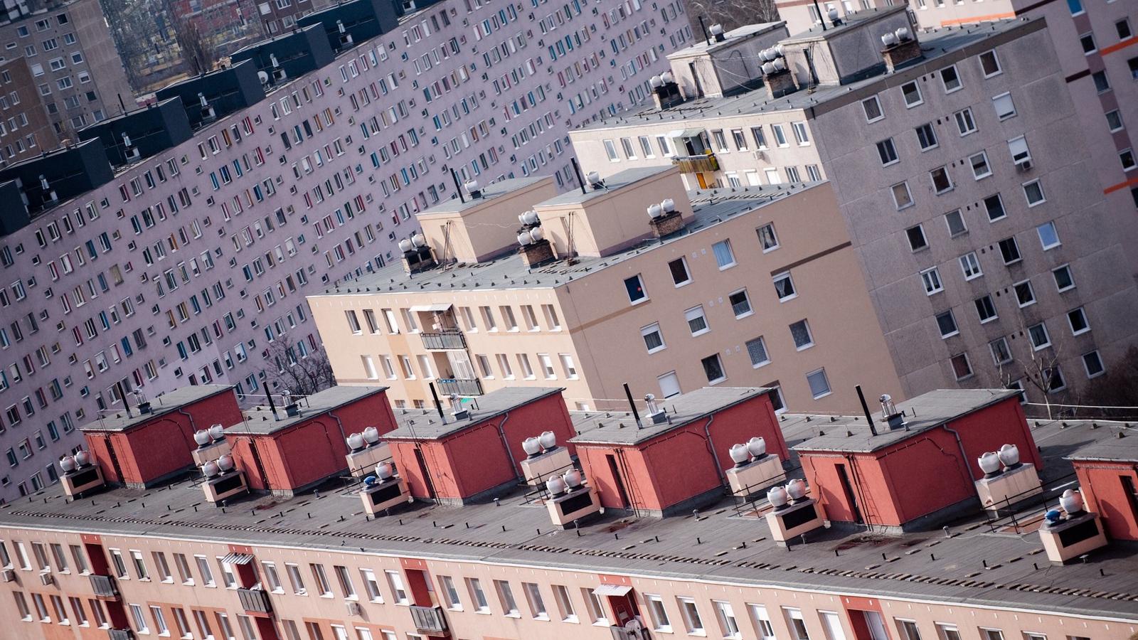 Újabban kelendőek a panellakások. FOTÓ: Tóth Gergő