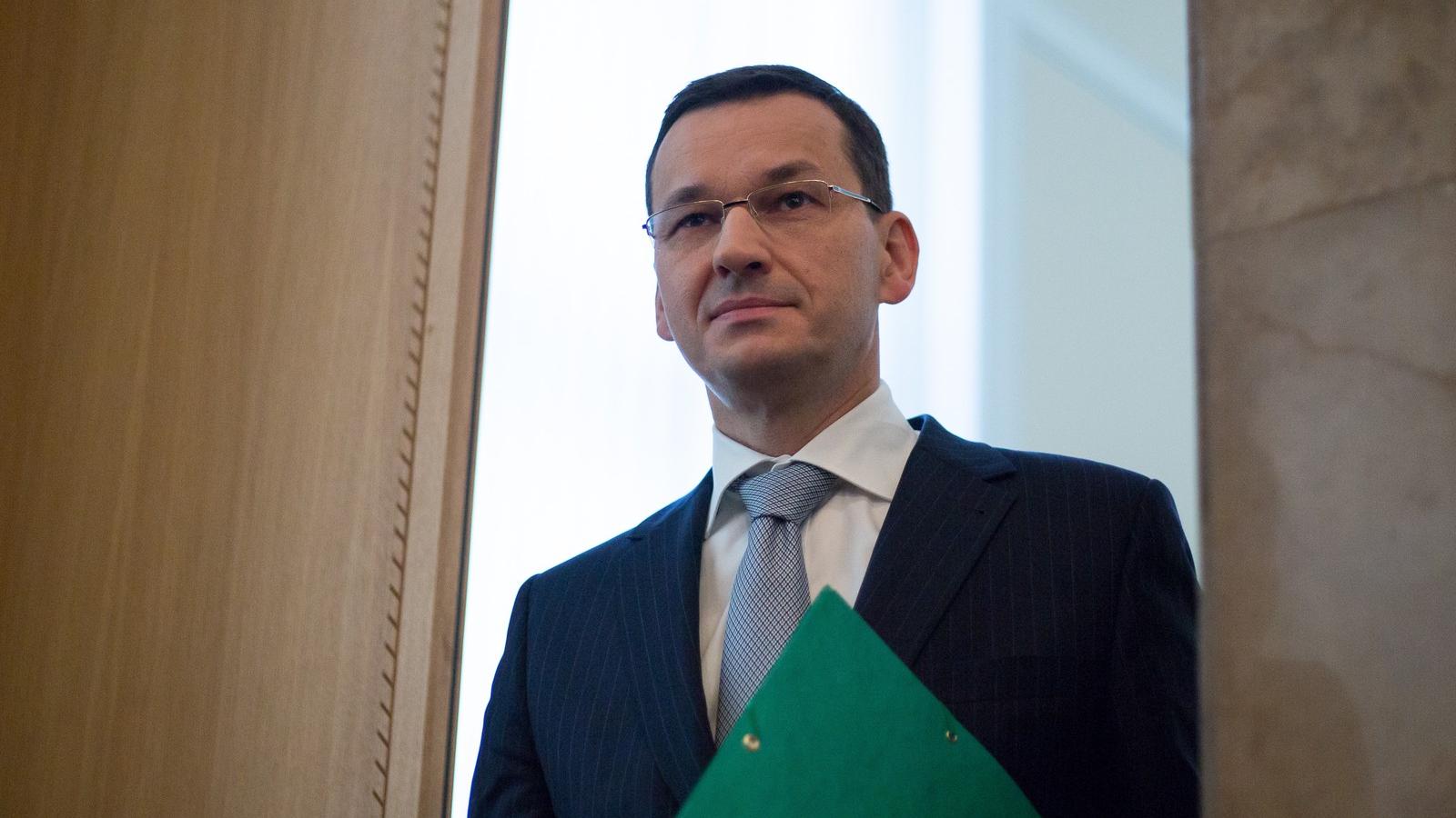 Mateusz Morawiecki -AFP fotó