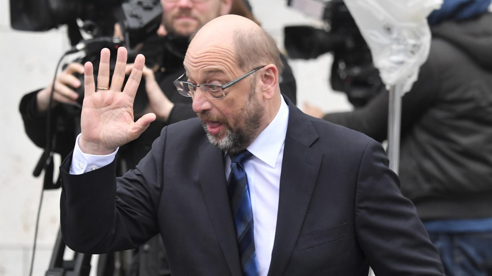 Martin Schulz ellenzi, hogy a miniszteri listáról is legyen pártszavazás Fotó: AFP/John Macdougall