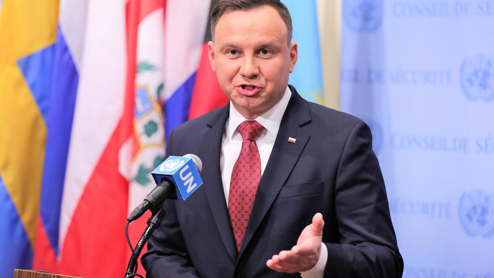 Andrzej Duda szignója kell a törvény erőre emeléshez FOTÓ: AFP/LUIZ RAMPELOTTO