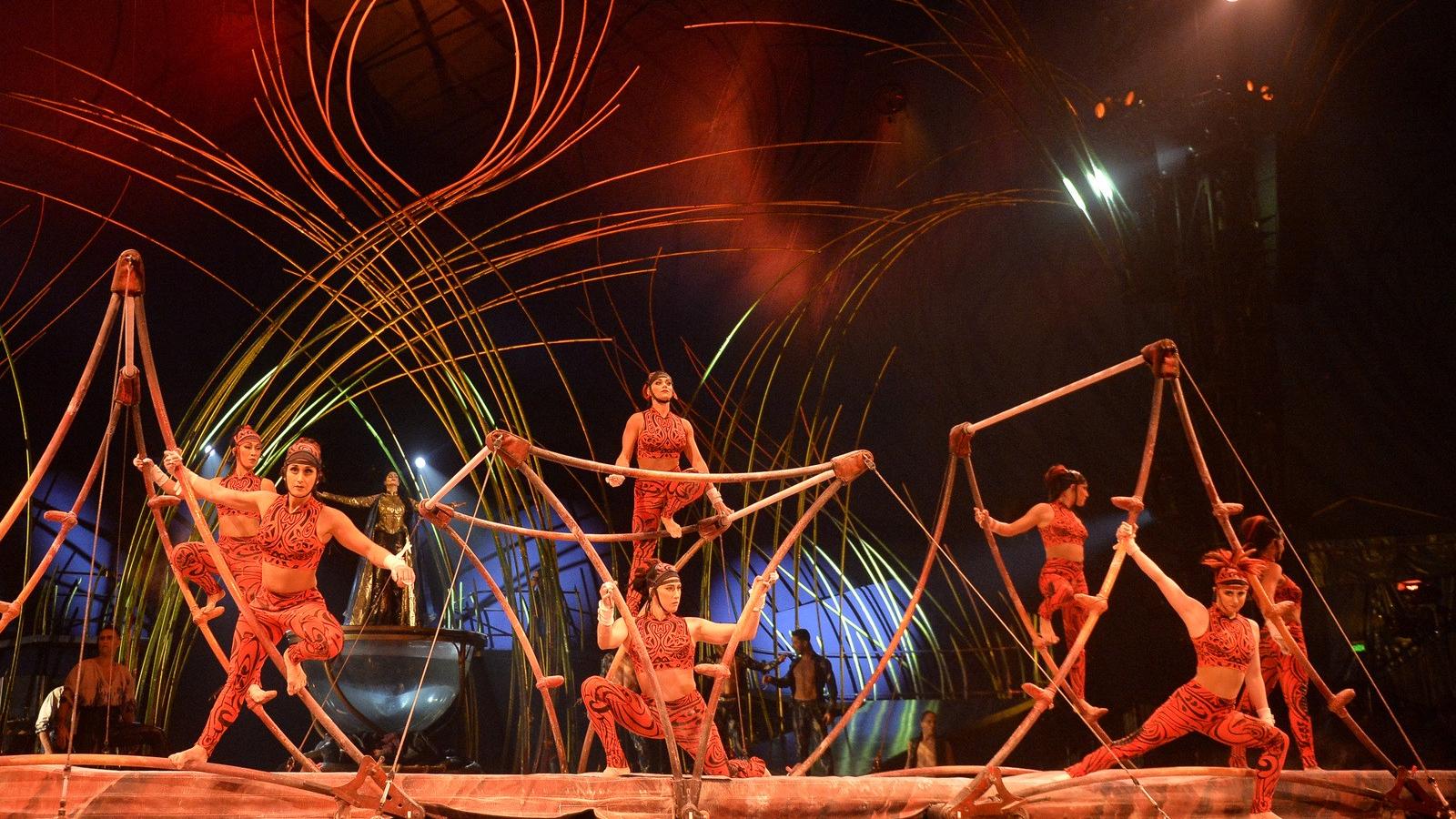 Cirque du Soleil. Illusztráció: Levi Bianco / BRAZIL PHOTO PRESS