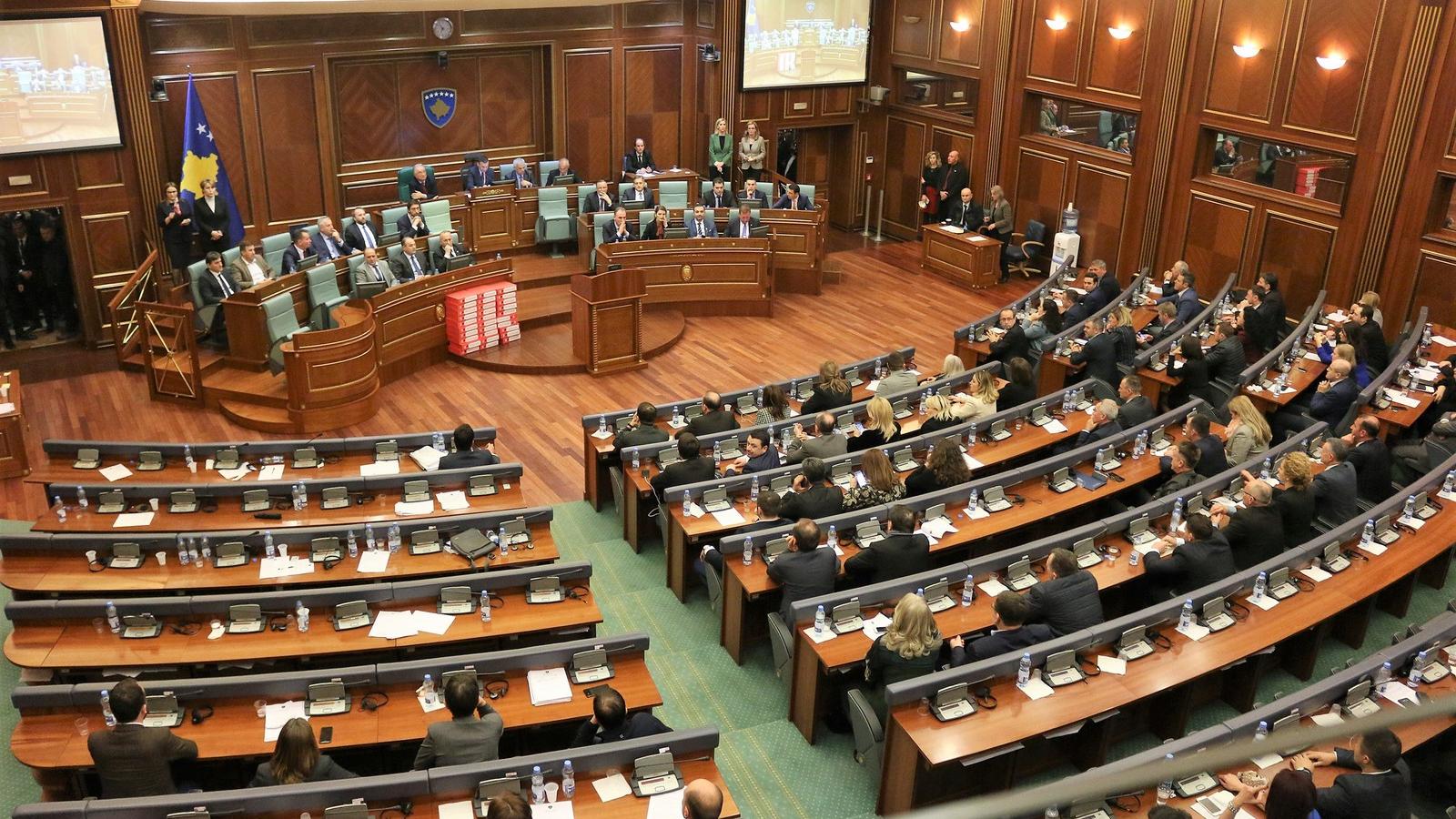 A koszovói parlament. Fotó: Erkin Keci / ANADOLU AGENCY