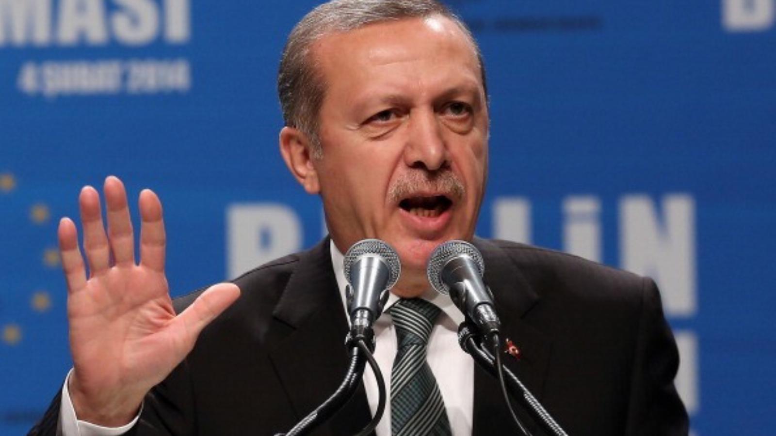 Recep Tayyip Erdoğan török miniszterelnök. (Fotó: Adam Berry/Getty Images)