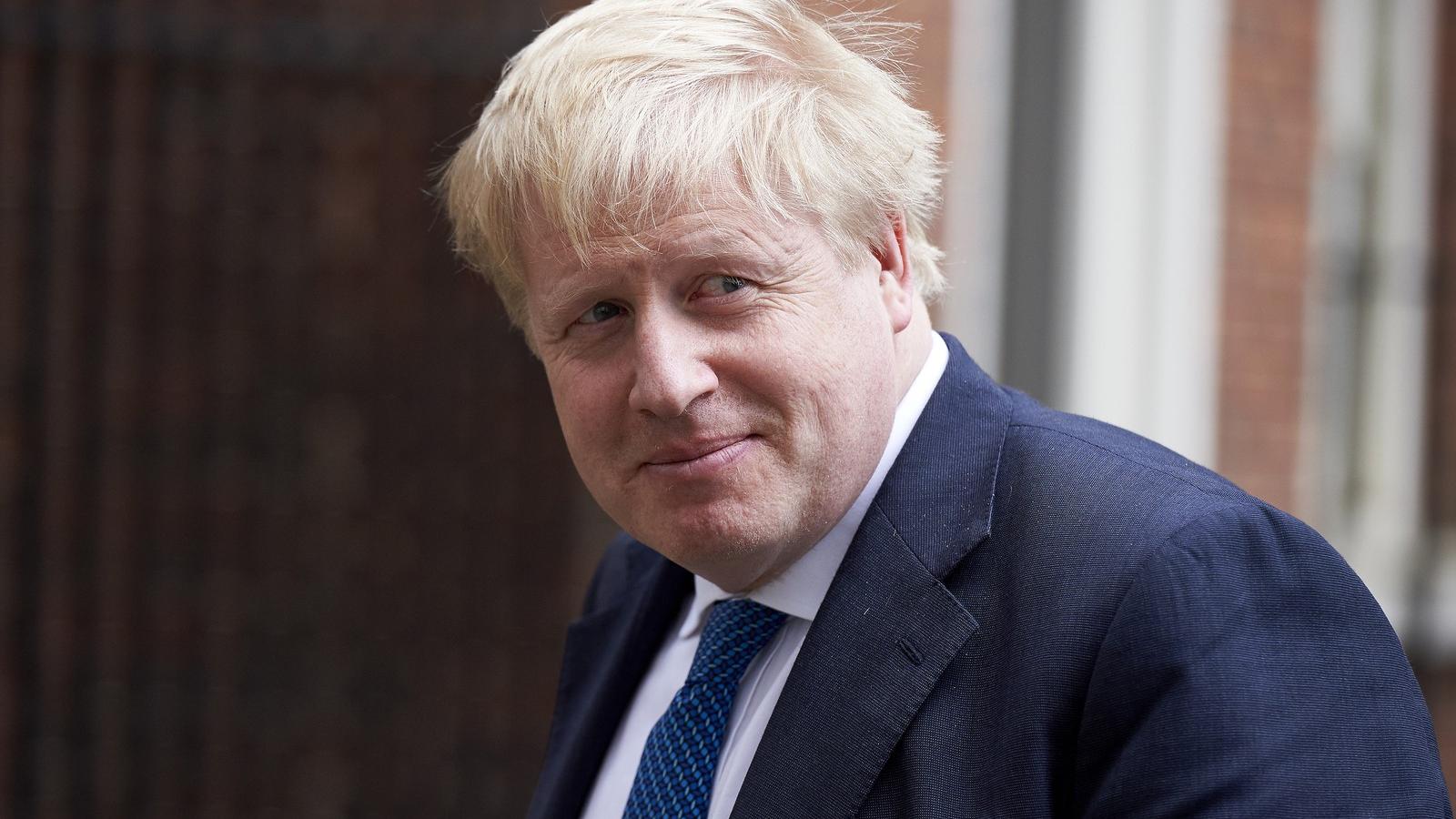 Boris Johnson. Fotó: NIKLAS HALLE`N / AFP