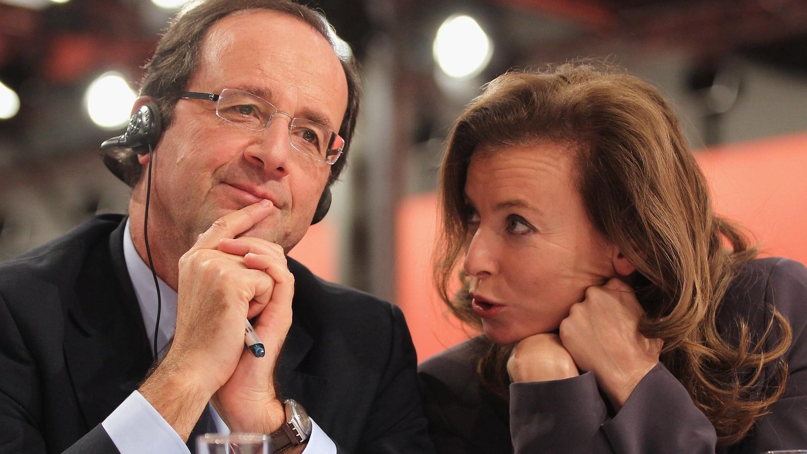 Hollande és Valérie még turbékolásuk idején