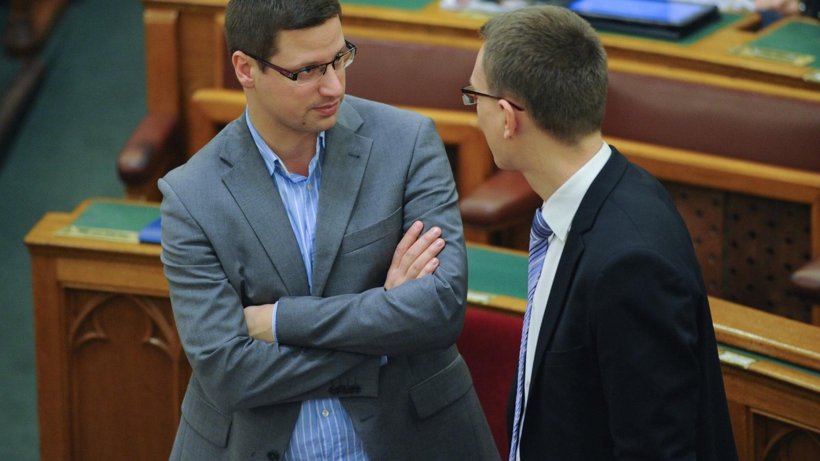 Gulyás Gergely, Rétvári Bence Fotó: TÓTH GERGŐ, Népszava