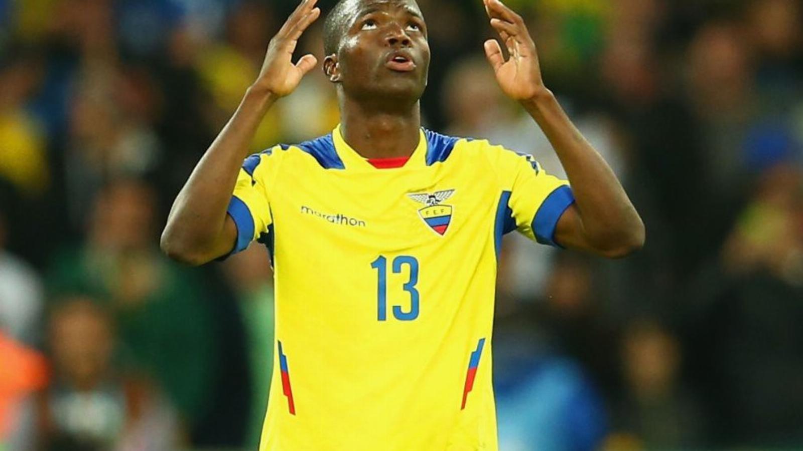 Csodára készül Enner Valencia FOTÓ: EUROPRESS/GETTY IMAGES/JULIAN FINLEY