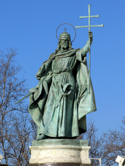 Szent István király szobra