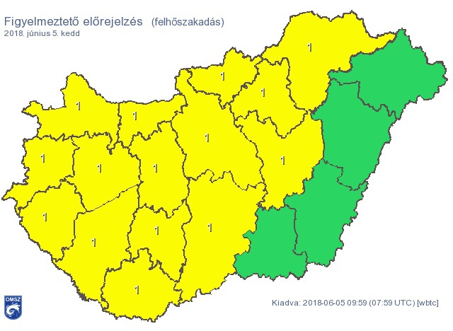 Forrás: OMSZ