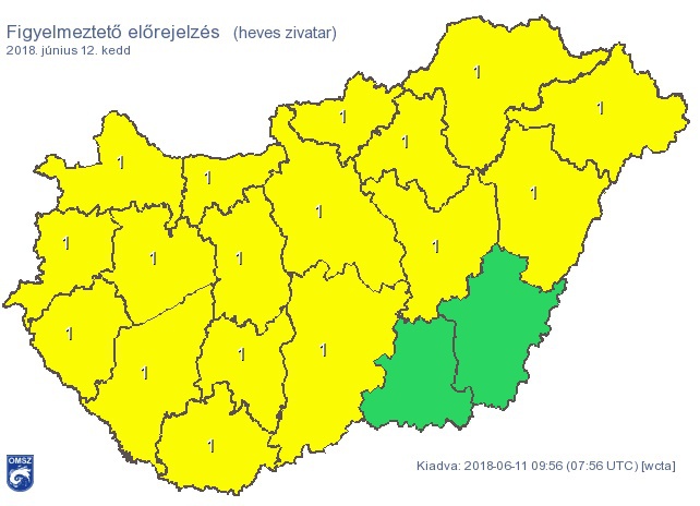 Forrás: OMSZ