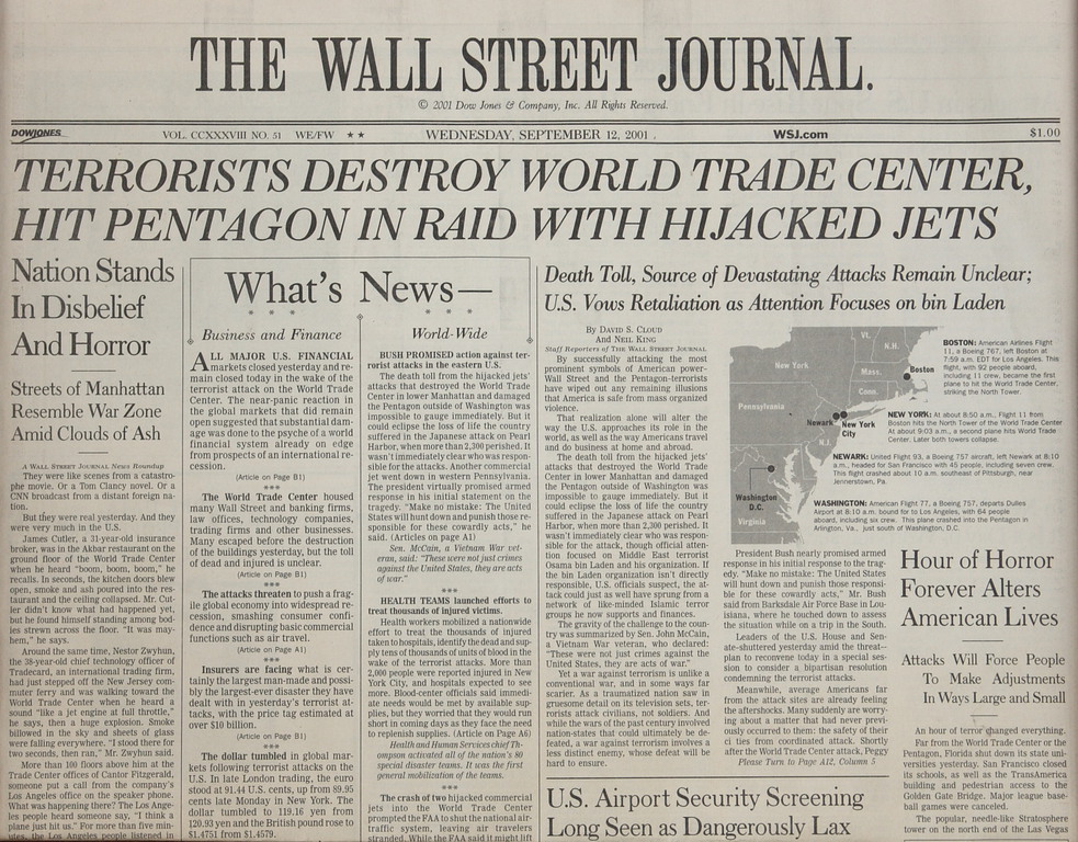 9/11 - Fotó: online.wsj.com