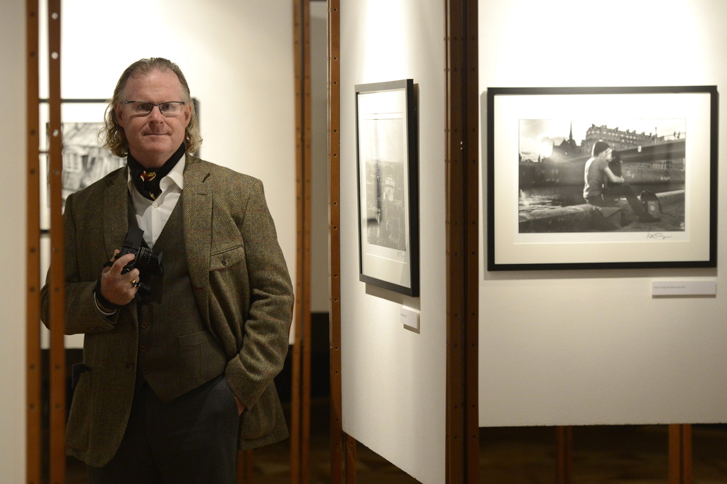 Fotó: Peter Turnley amerikai fotóművész - Fotó: MTI, Kovács Tamás.