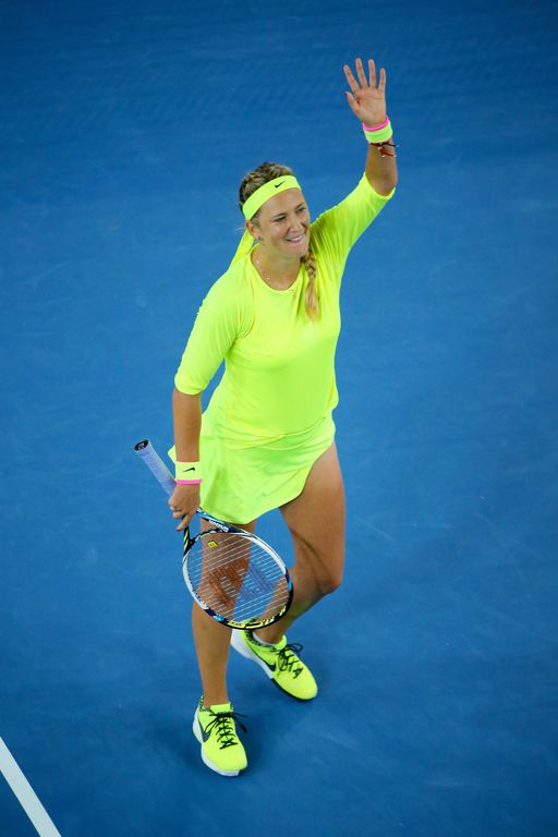 Helló, teniszelit, megjöttem – mintha ezt jelentené Azarenka mozdulataFOTÓ: EUROPRESS/GETTY IMAGES/WAYNE TAYLOR