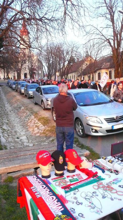 A kötelező bazár ( a szerző felvétele)