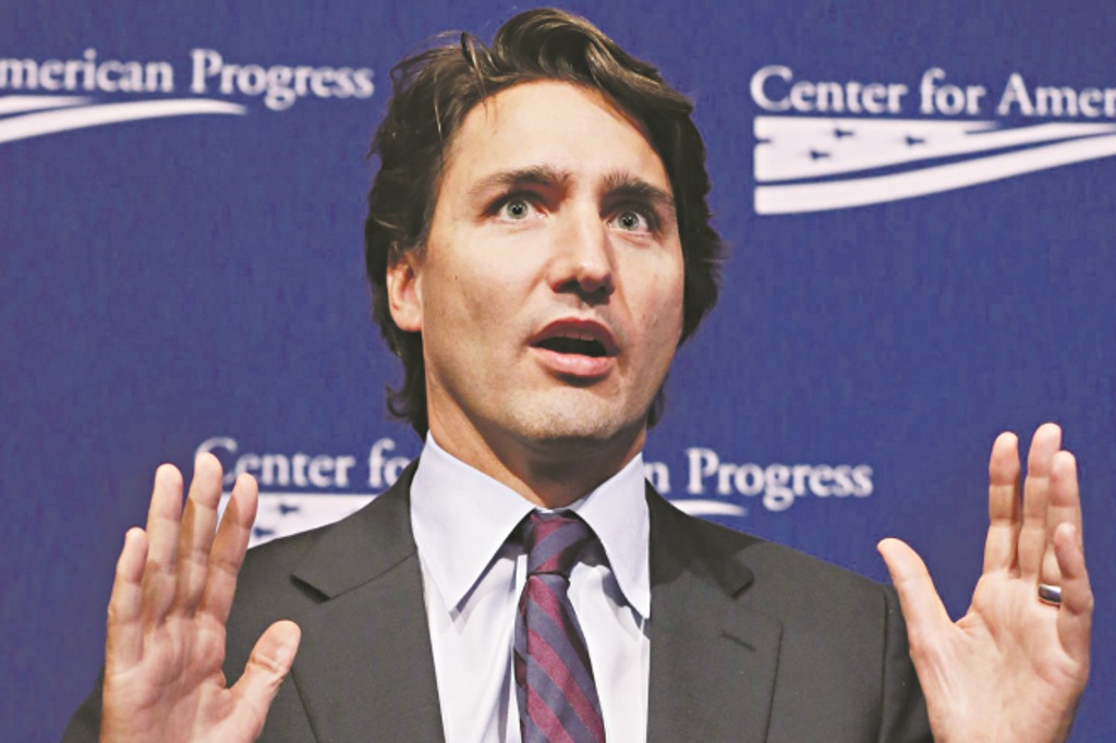 Justin Trudeau FOTÓ: EUROPRESS/GETTY IMAGES/PETER MACDIARMID