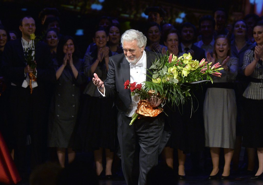 Plácido Domingo Budapesten. MTI Fotó: Máthé Zoltán